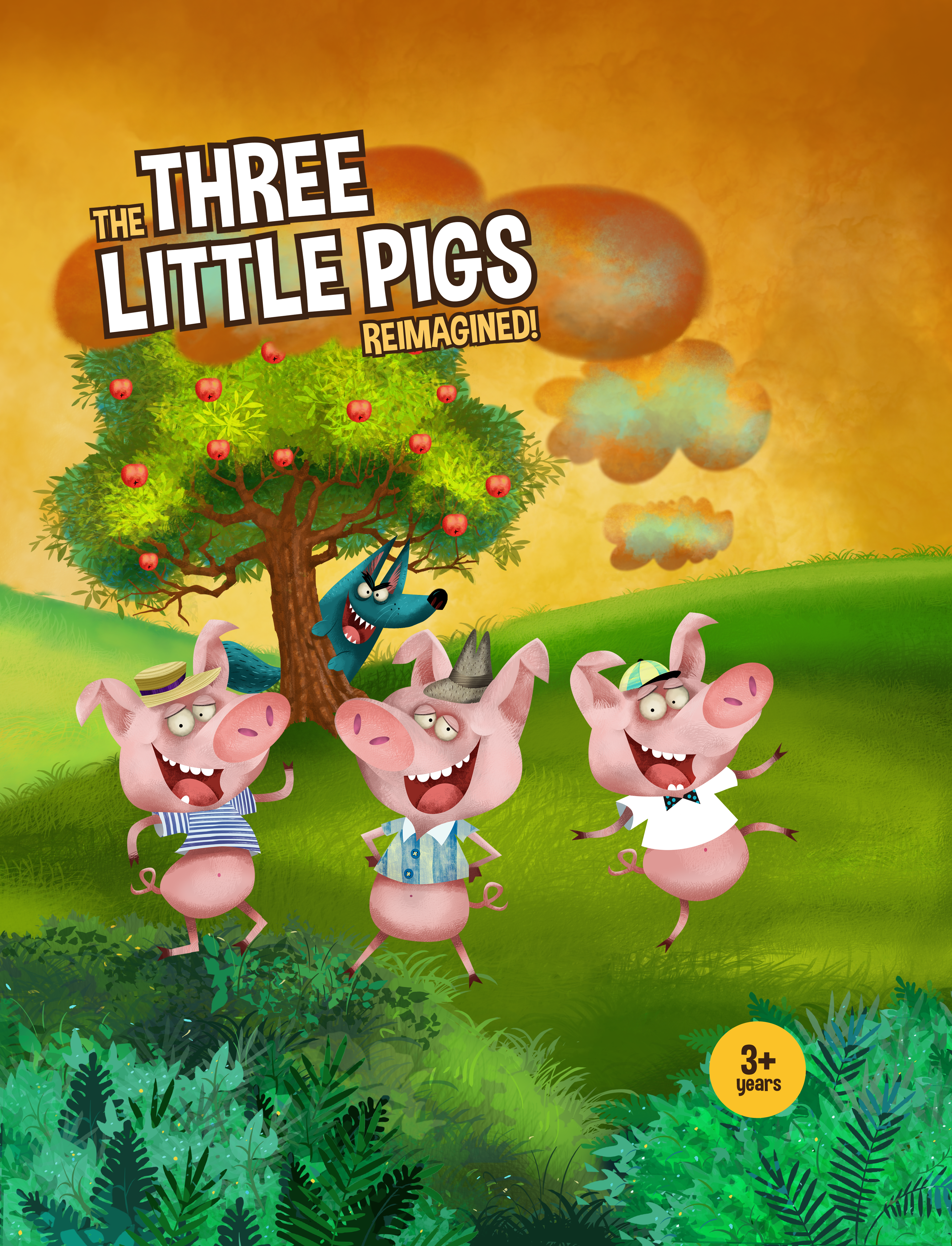 その他 HOLALA & PIPITA The Three Little Pigs Amazon.com: Folk Tales for Little Ones: The Three Little Pigs (by