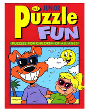 Load image into Gallery viewer, Junior Puzzle Books