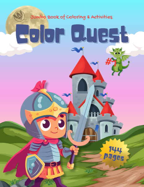 Colorquest Coloring Books Color Quest #1 – Wrdplay