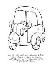 Load image into Gallery viewer, Les choses qui VONT - Colorier et lire
