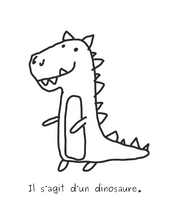 Load image into Gallery viewer, Mon Dinosaure - Mon premier livre de coloriage
