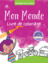 Load image into Gallery viewer, Mon Monde - Mon premier livre de coloriage
